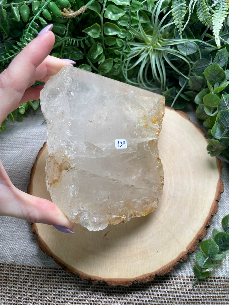 Clear Quartz Slab