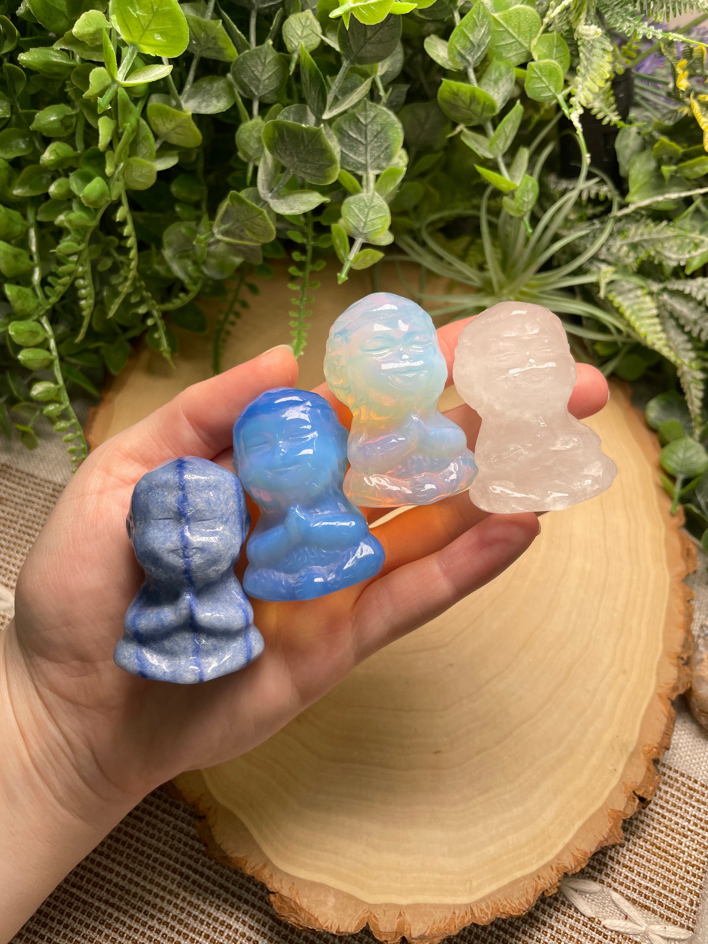 Crystal Buddha Monkey