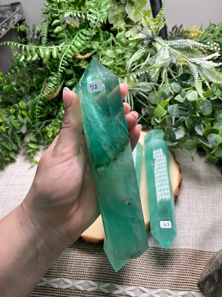 Green Fluorite Tower