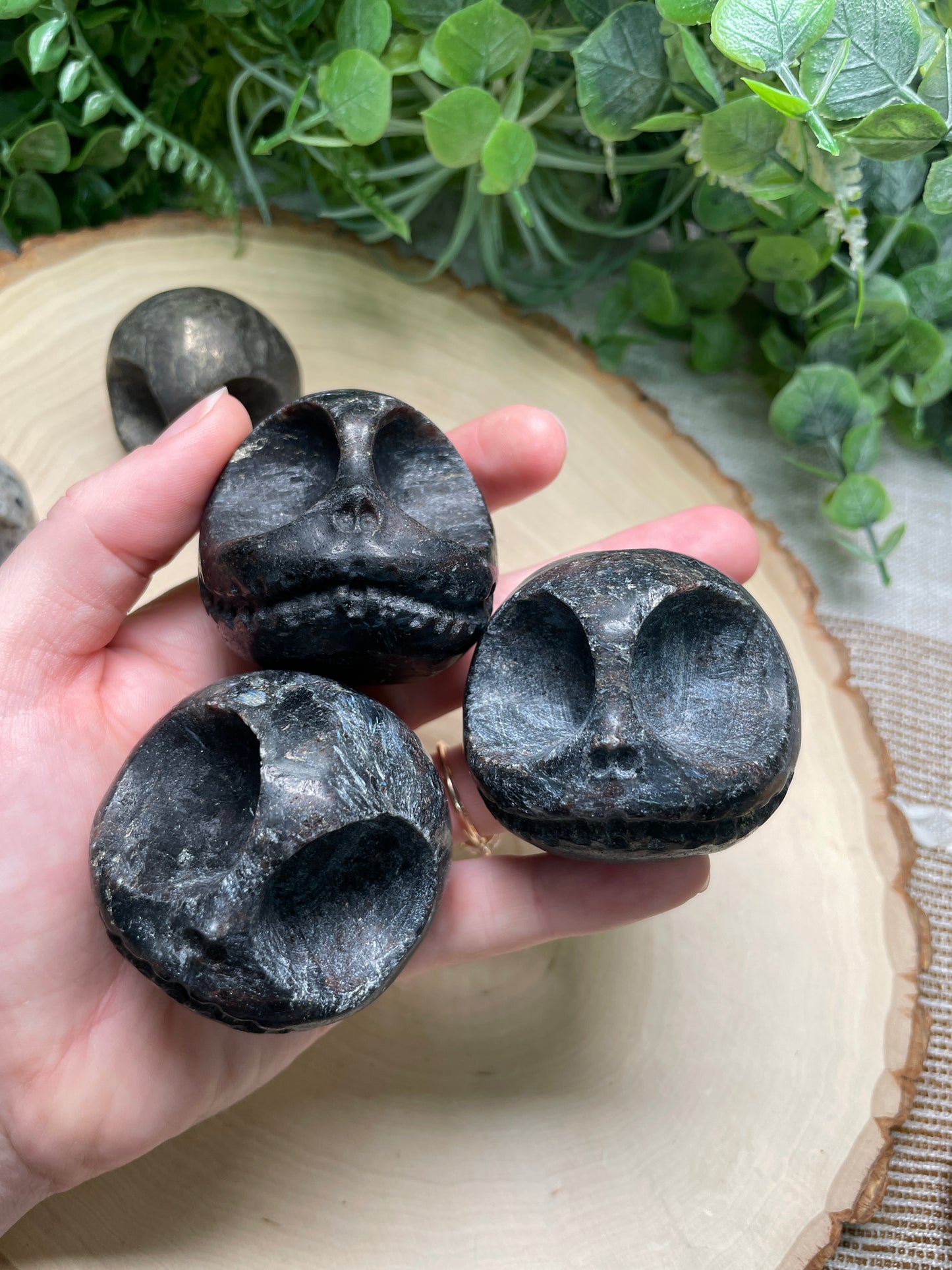 Crystal Jack Skellington from the Nightmare Before Christmas with minor chips/ damage