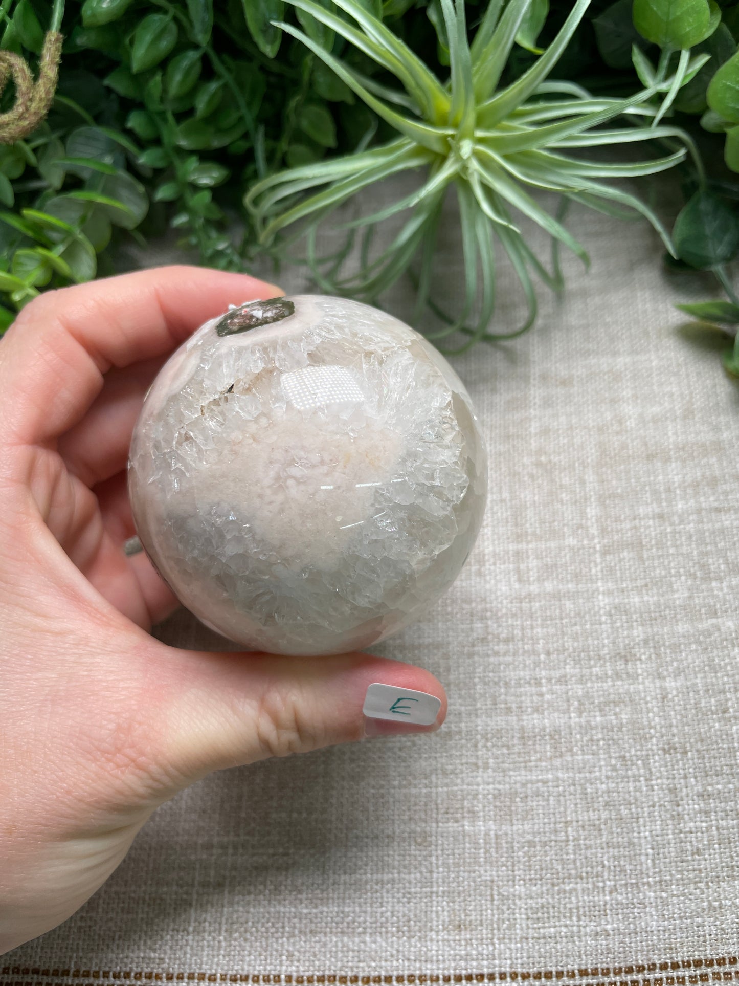 Flower Agate Mix Sphere