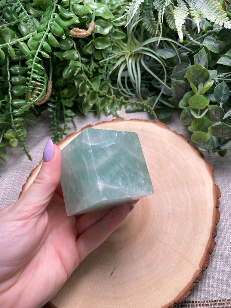 Fluorite Cube