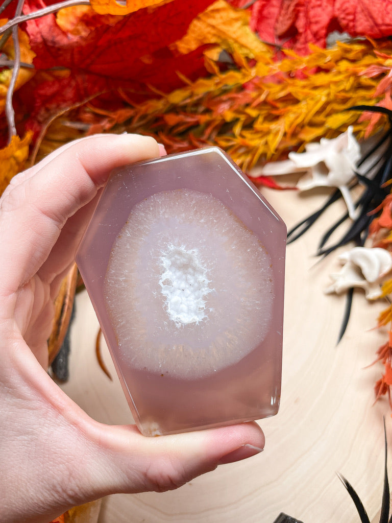 Druzy Agate Coffin