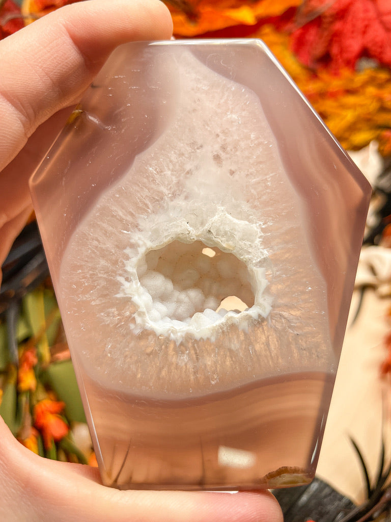 Druzy Agate Coffin