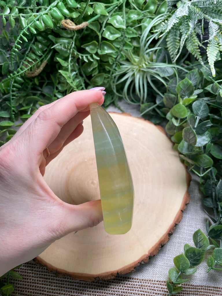 Lemon Fluorite Freeform