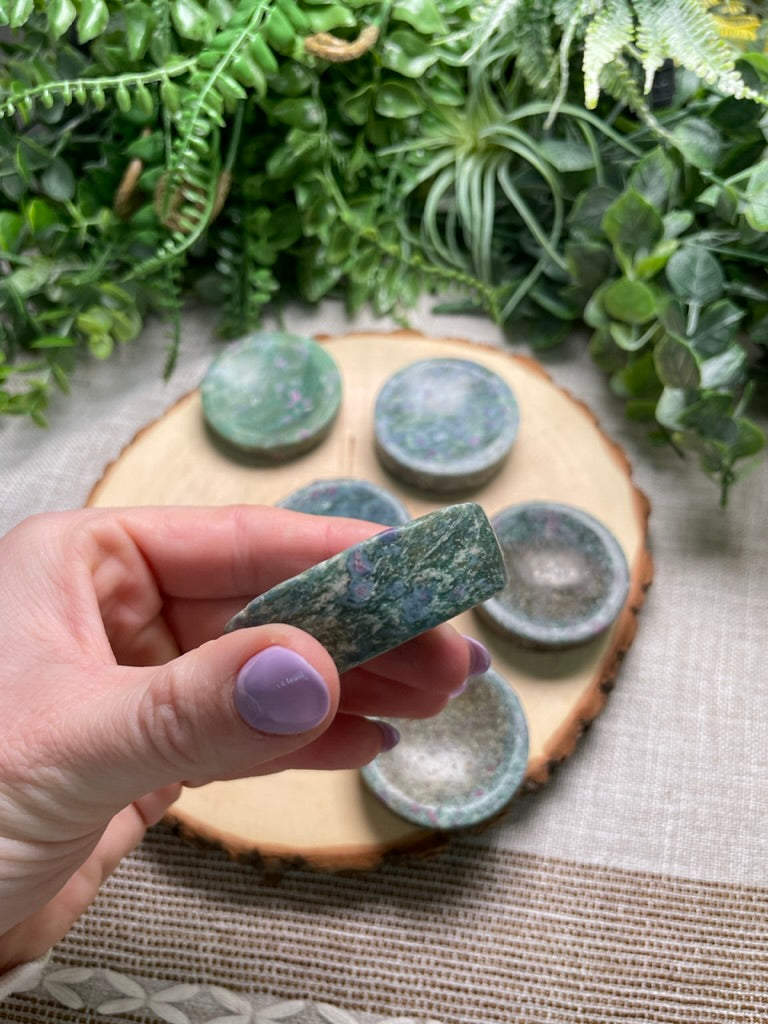 Ruby Fuschite Mini Bowl