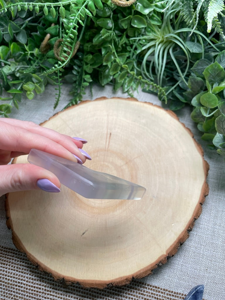 Fluorite Boomerang