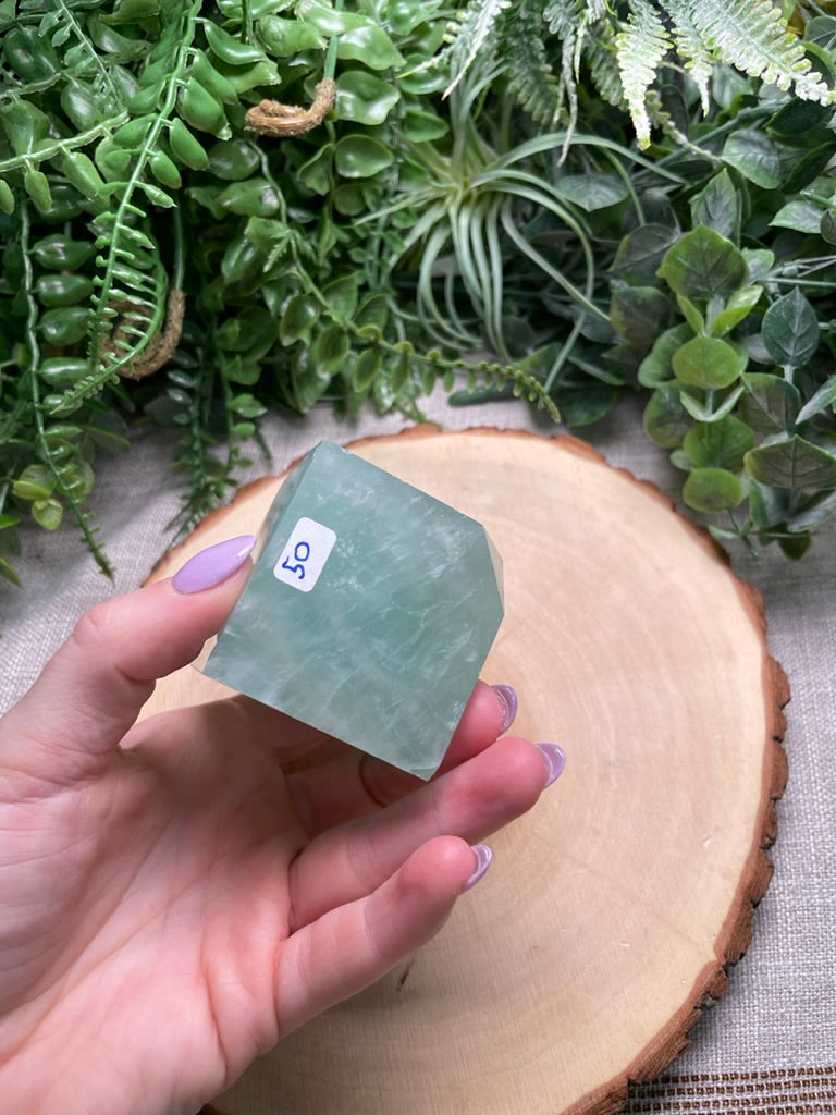Fluorite Cube