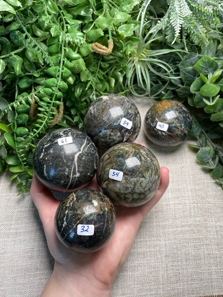 Jasper Mix Sphere
