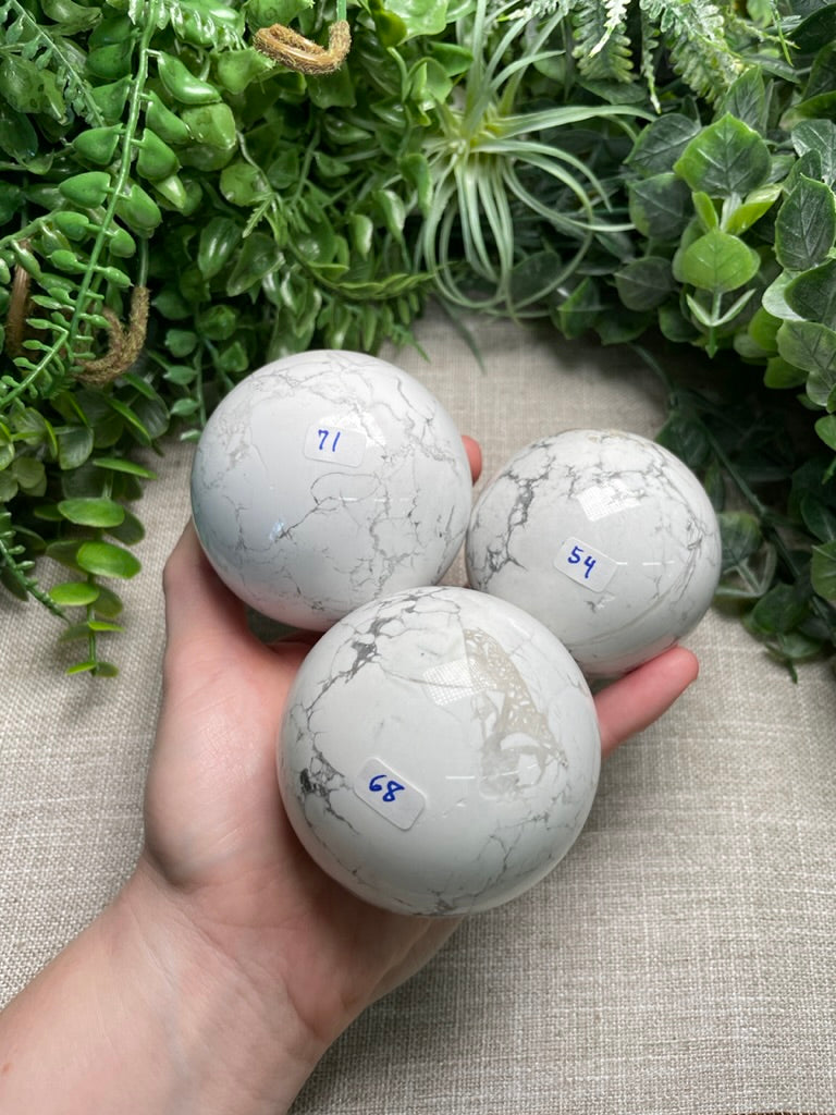 Howlite Sphere