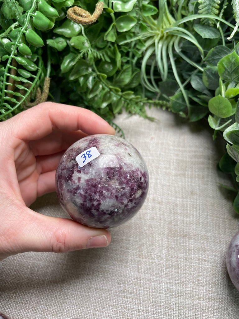 Purple Mica Sphere