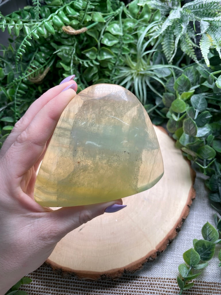 Lemon Fluorite Freeform