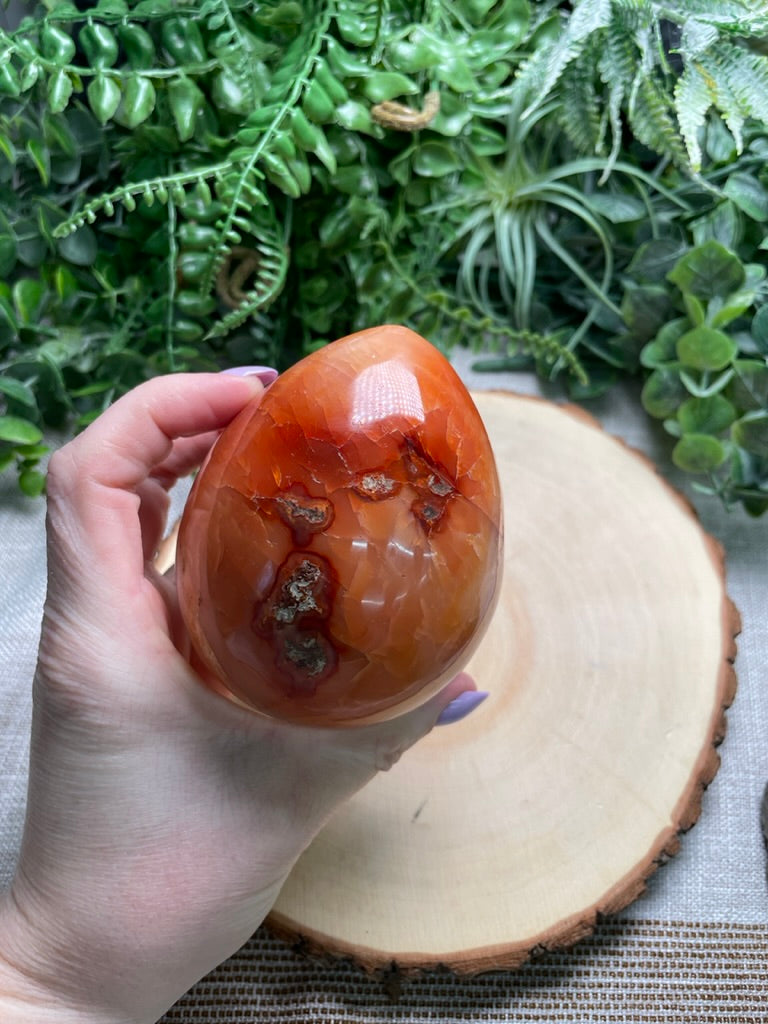 XL Carnelian Egg