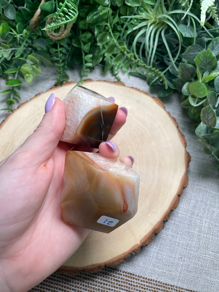 Red Agate Freeform