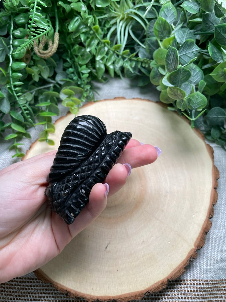 Obsidian Snail (chipped)