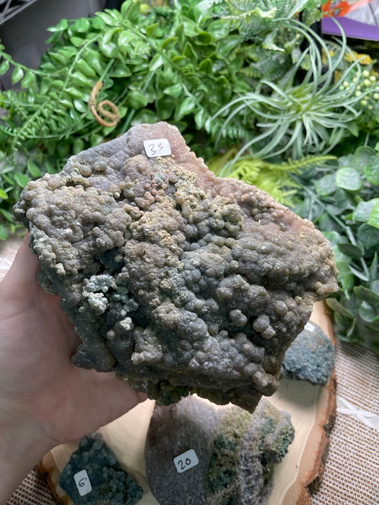 Grape Agate Cluster