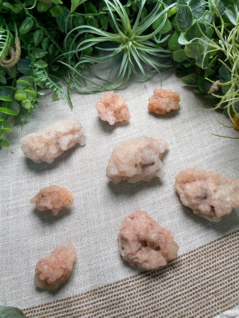 Pink Apophyllite Cluster