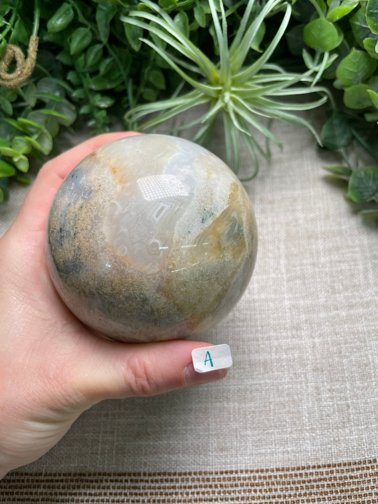 Agate Mix Sphere