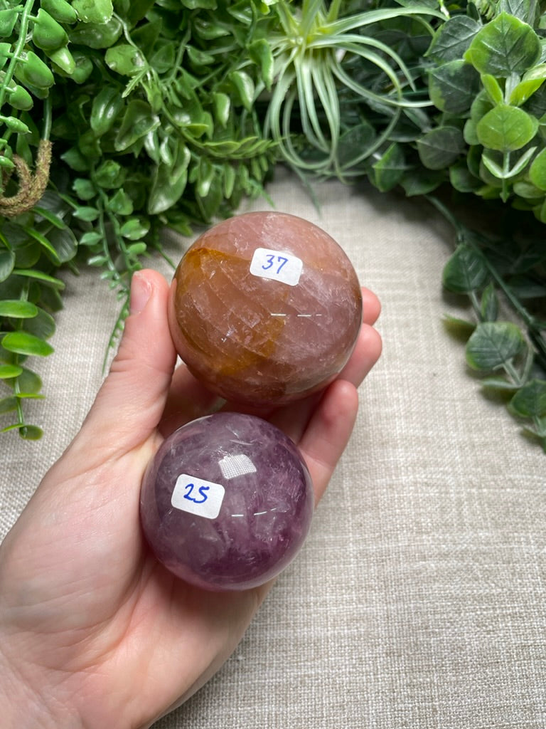Purple Fluorite Sphere