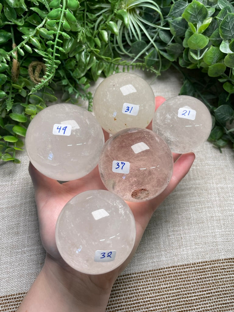 Clear Quartz Sphere