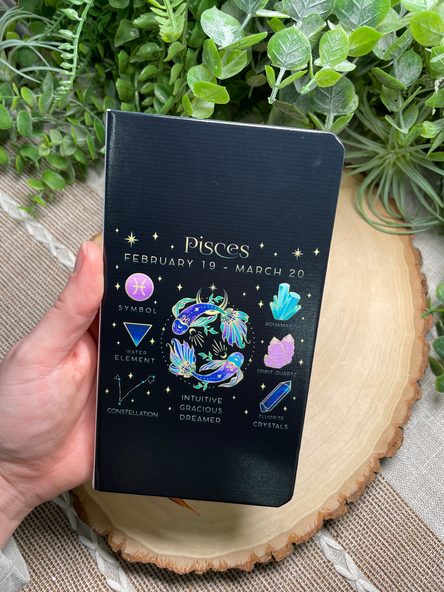Zodiac Sign Notebook (all 12 signs available)