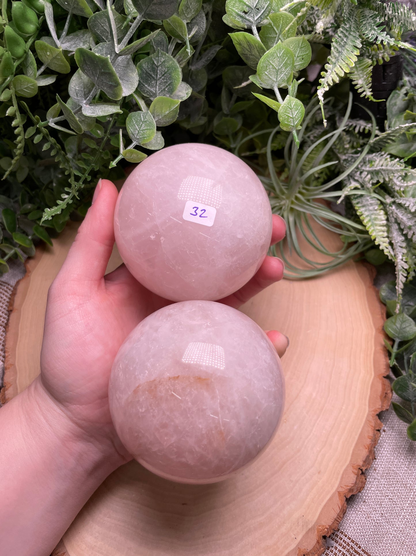 Rose Quartz Sphere (42 available)