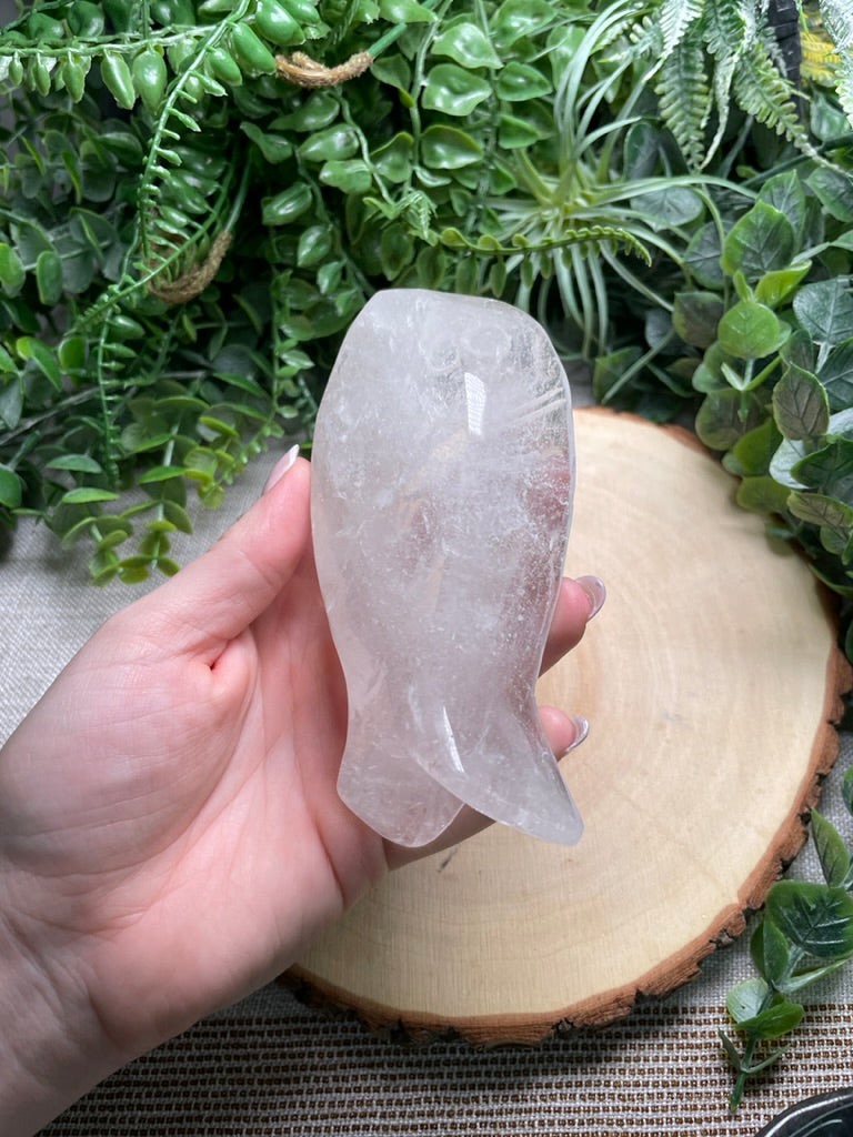 Clear Quartz Fish Dish