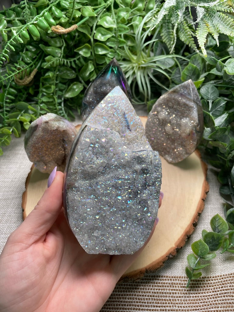 Aura Plated Sphalerite Freeform