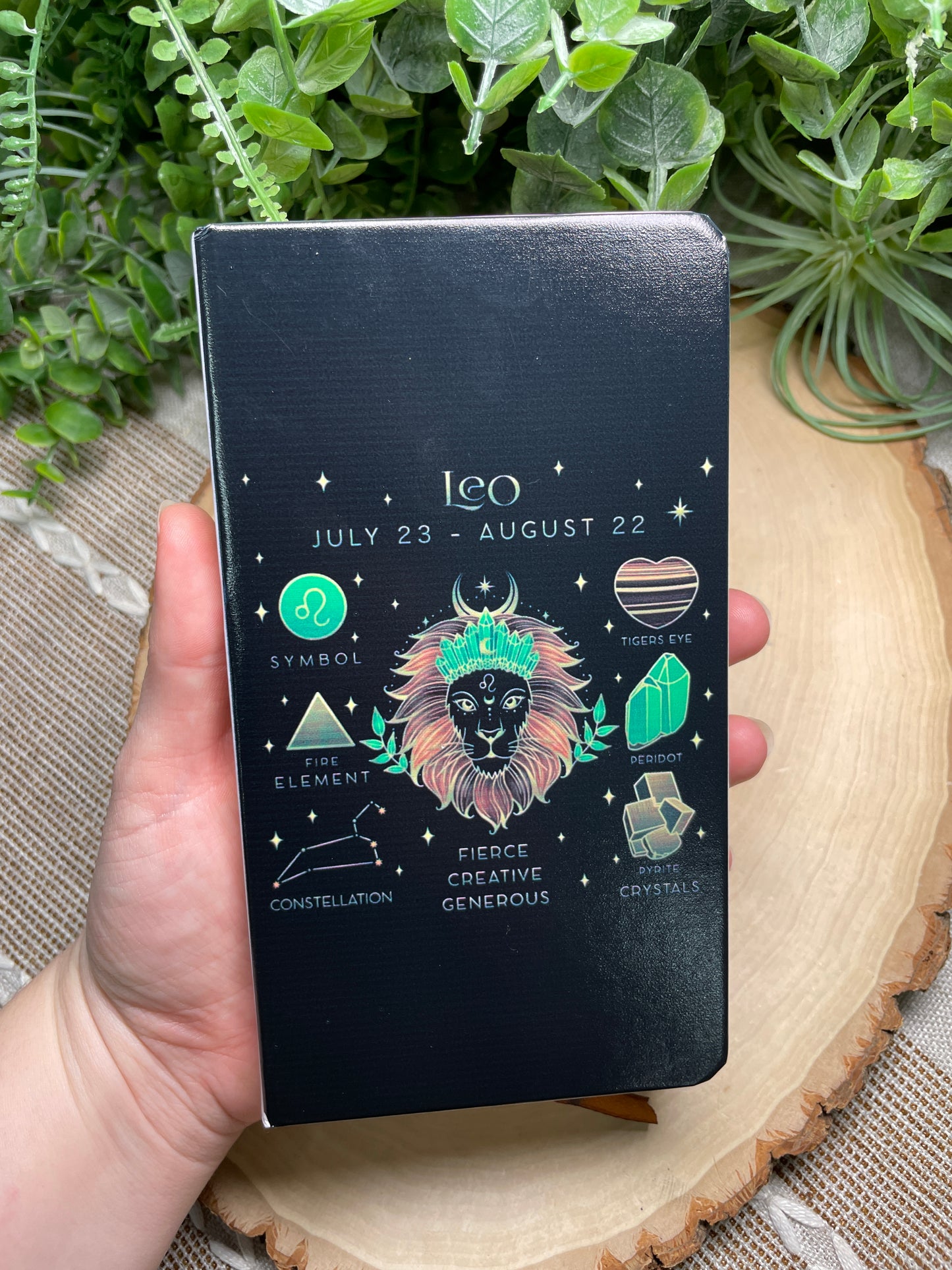 Zodiac Sign Notebook (all 12 signs available)