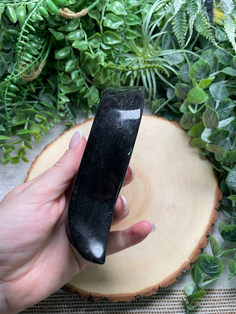 Obsidian Fish Dish (chipped)