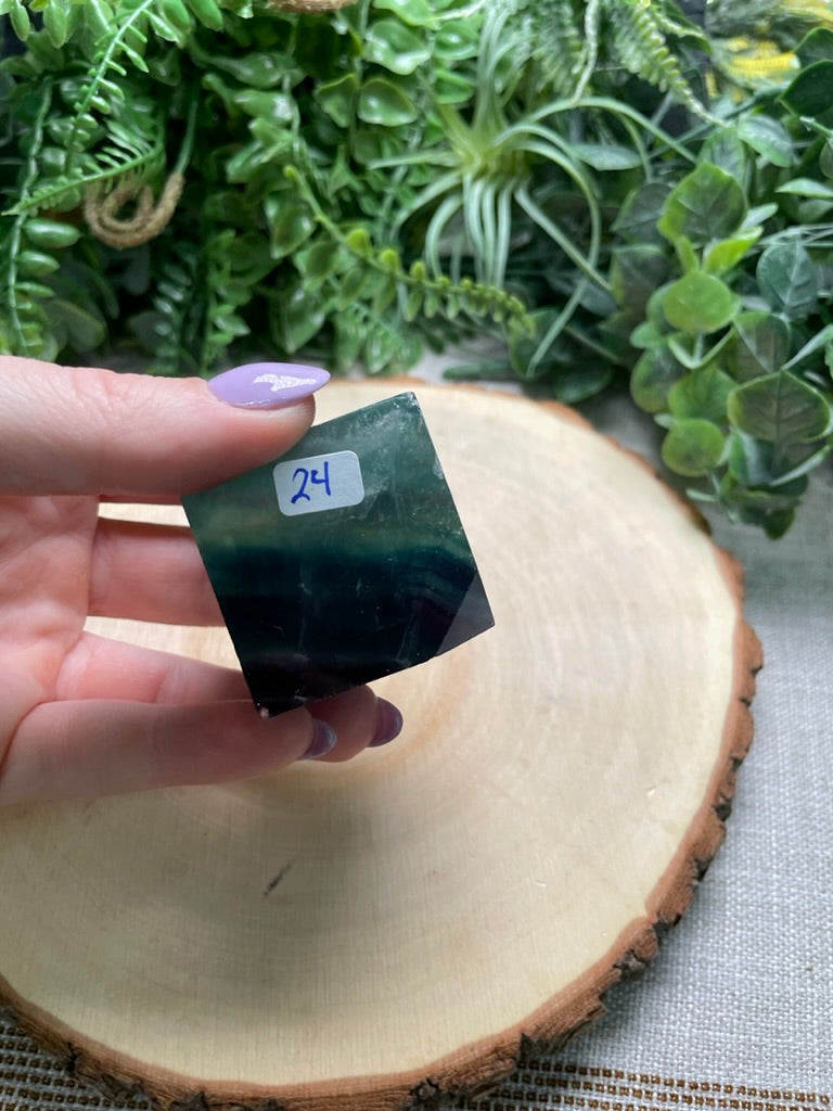 Fluorite Cube