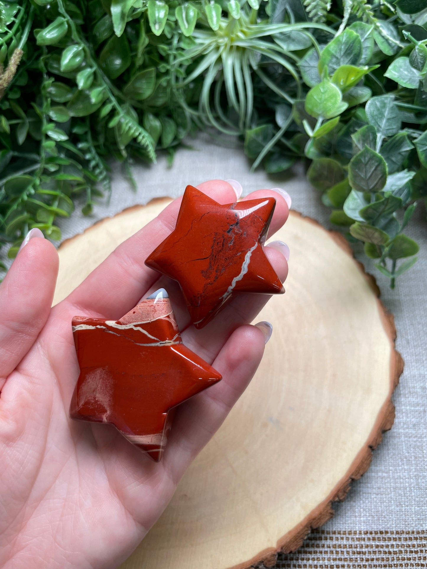 Red Jasper Star