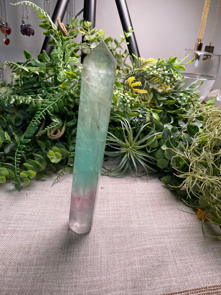 Fluorite Tower (Does Not Stand)