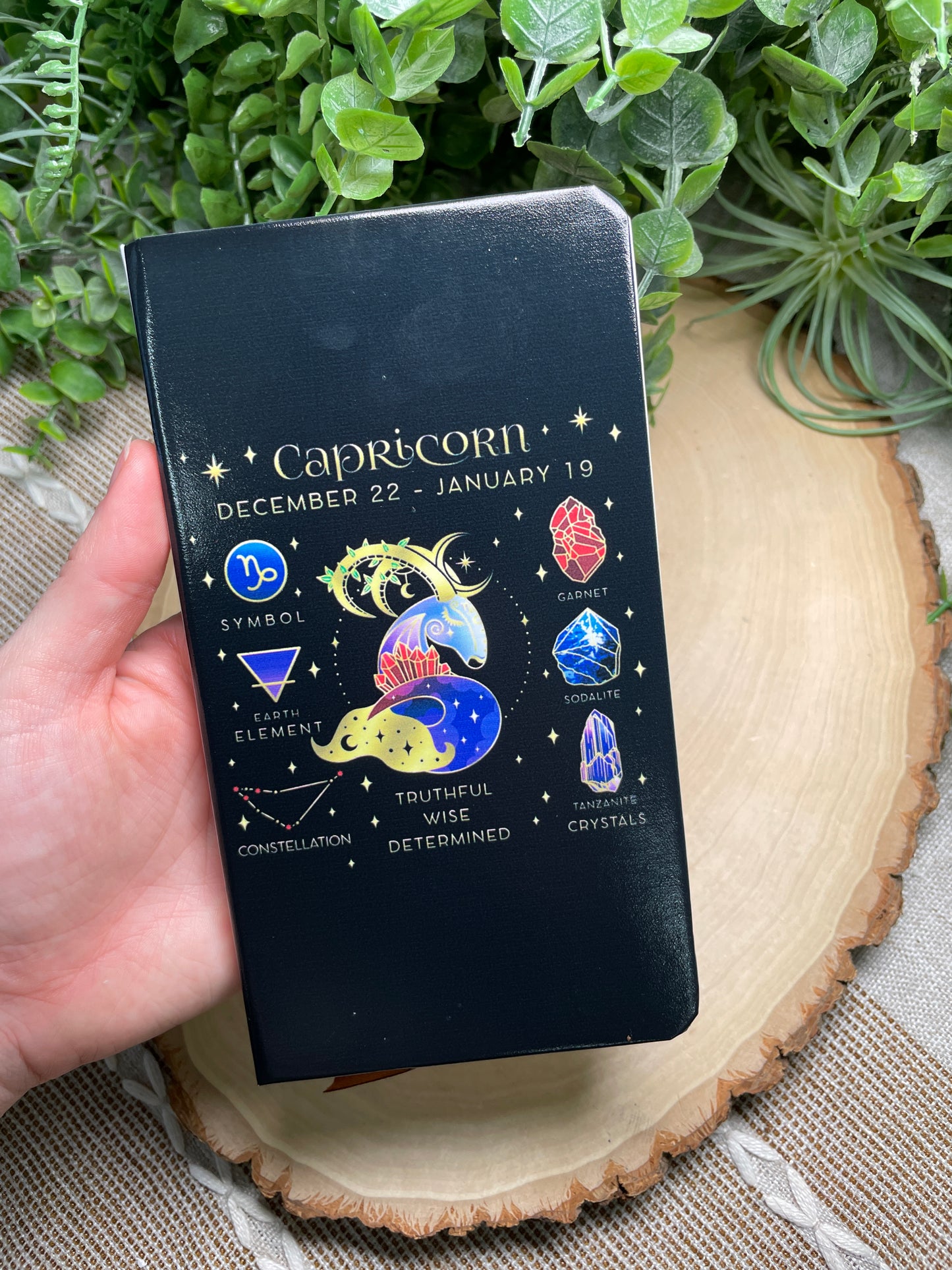 Zodiac Sign Notebook (all 12 signs available)