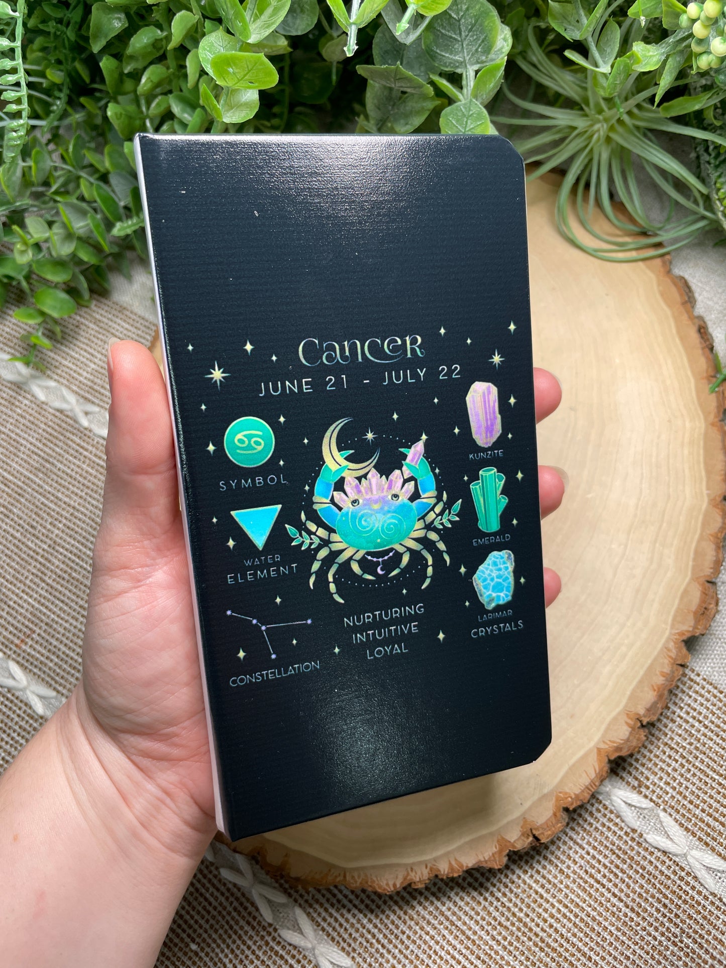 Zodiac Sign Notebook (all 12 signs available)