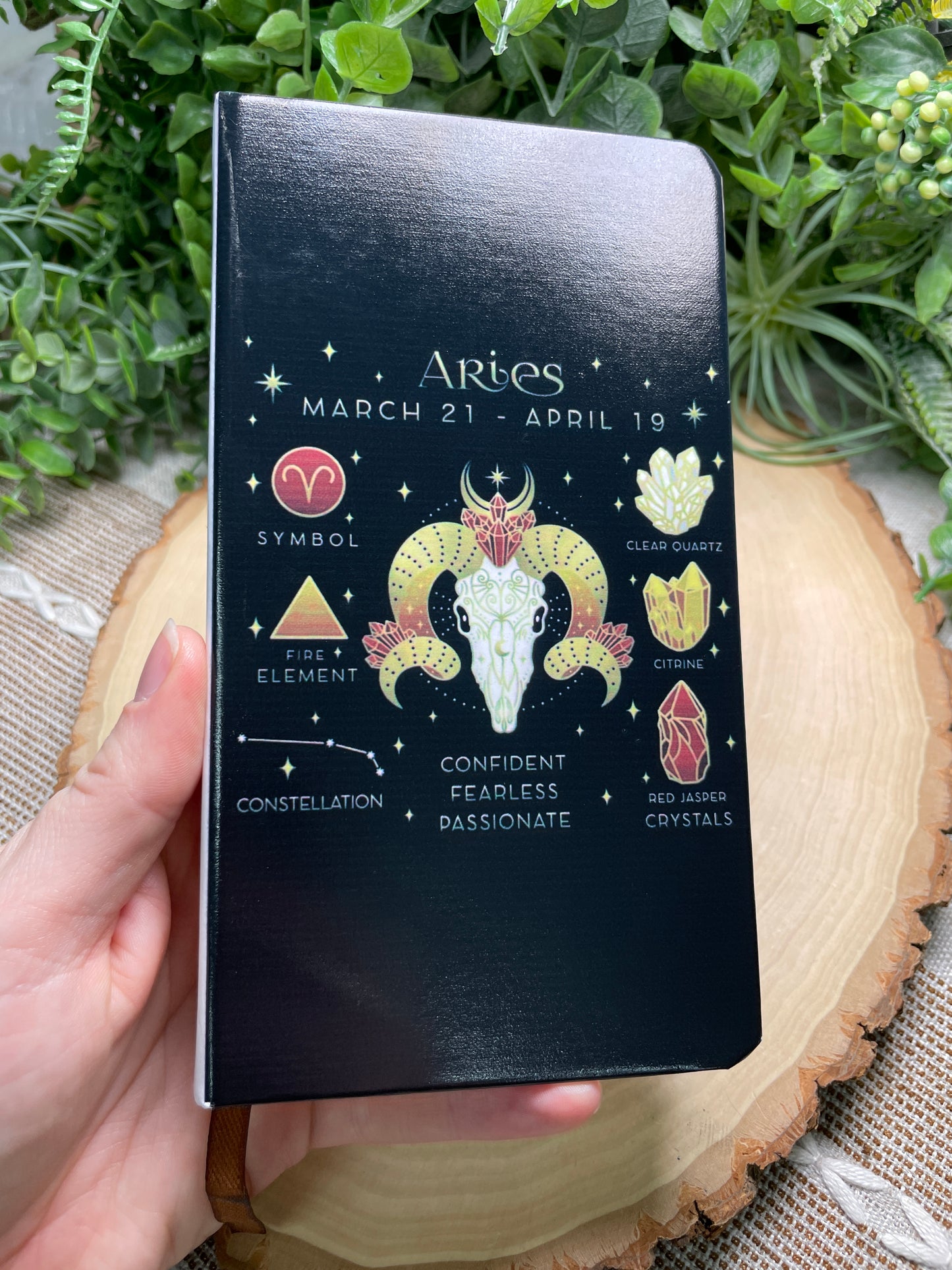 Zodiac Sign Notebook (all 12 signs available)