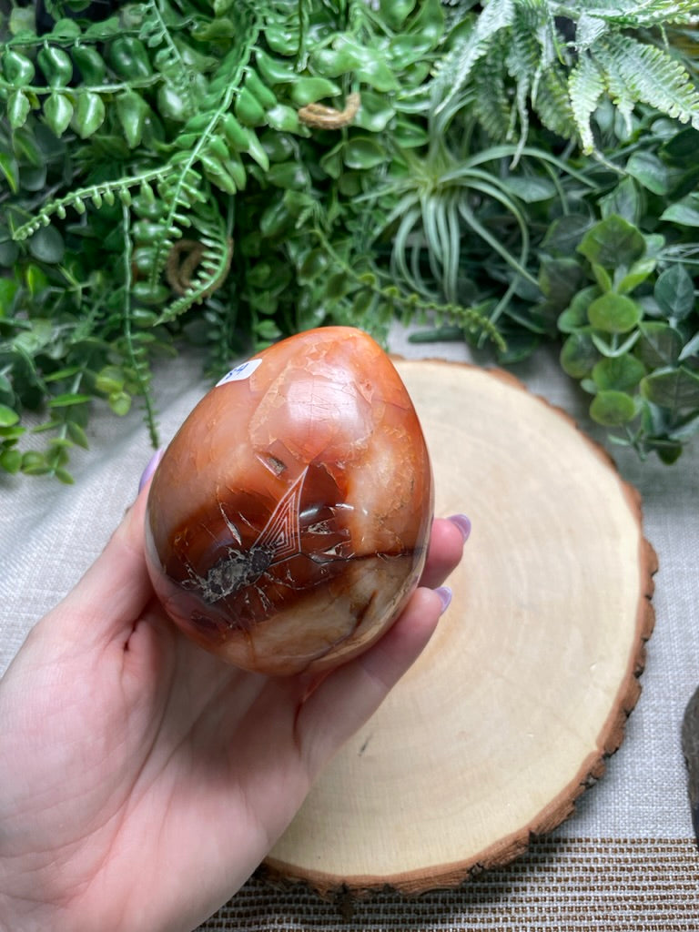 XL Carnelian Egg