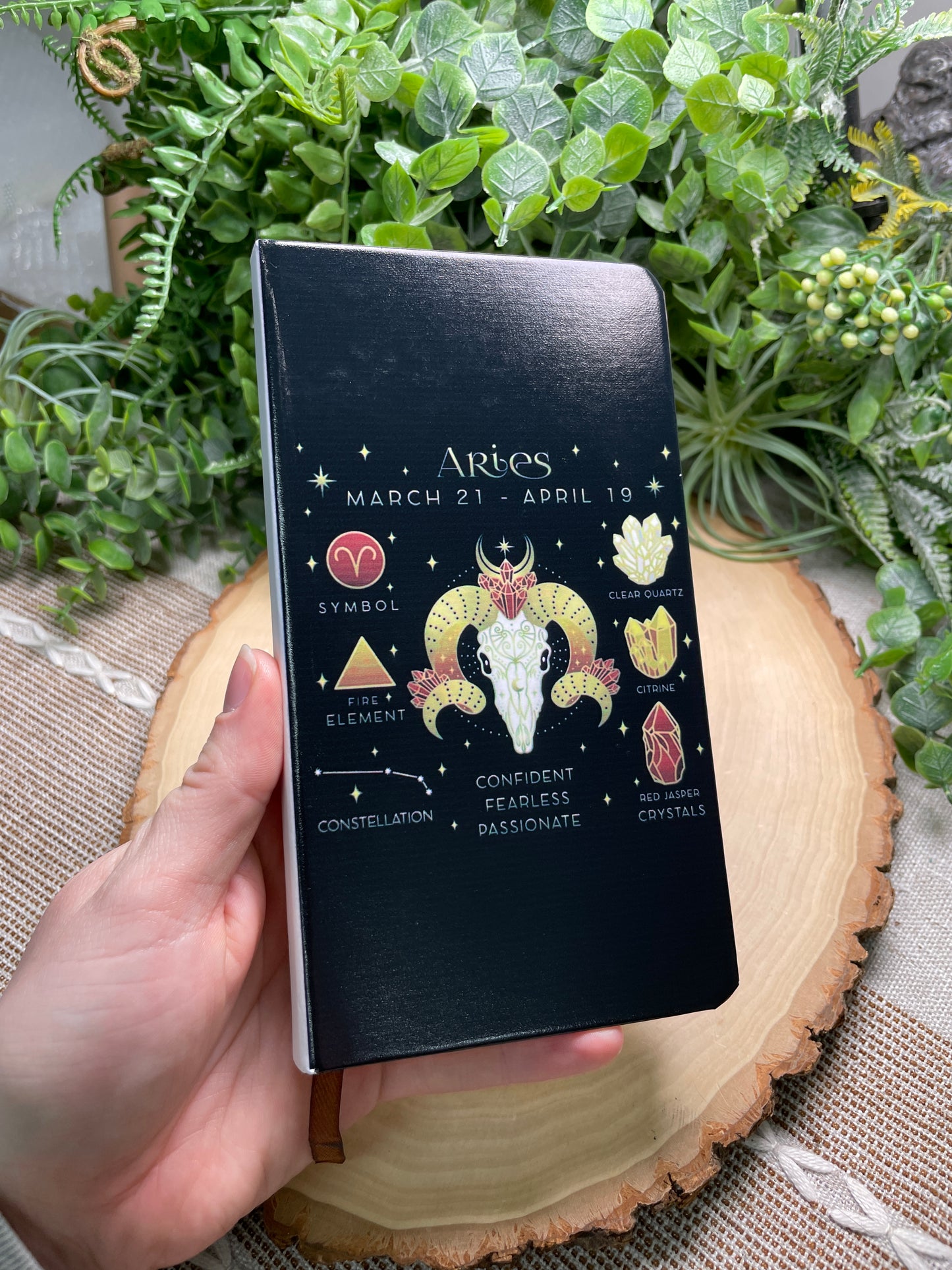 Zodiac Sign Notebook (all 12 signs available)