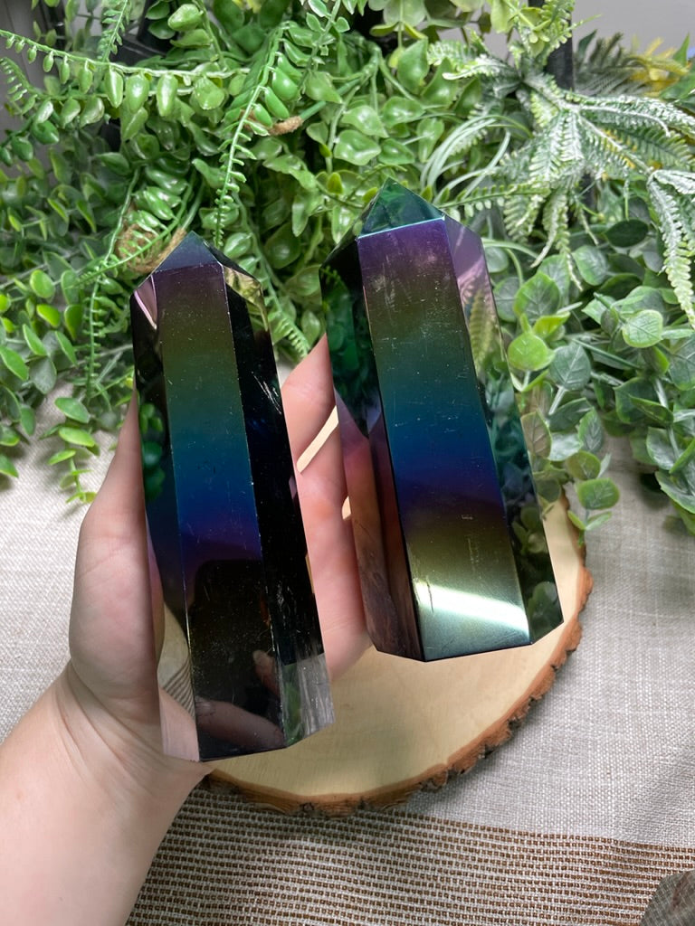Titanium Plated Obsidian Tower