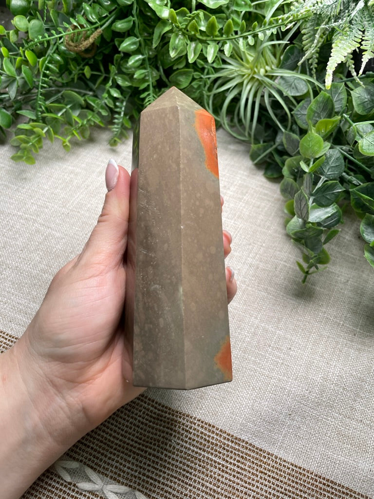 Polychrome Jasper Tower