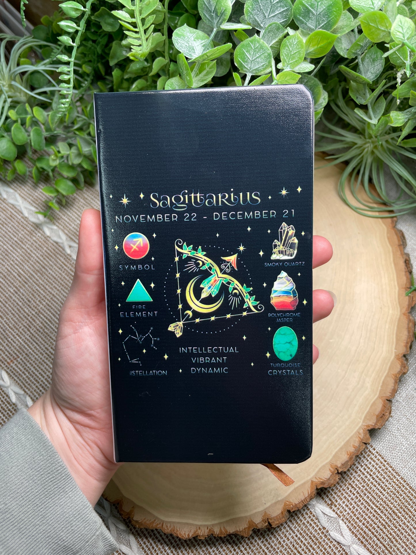Zodiac Sign Notebook (all 12 signs available)
