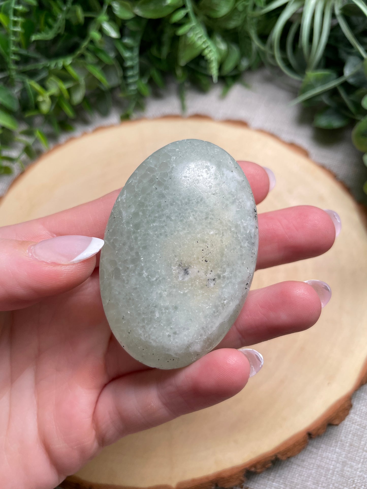 Calcite Palm Stone