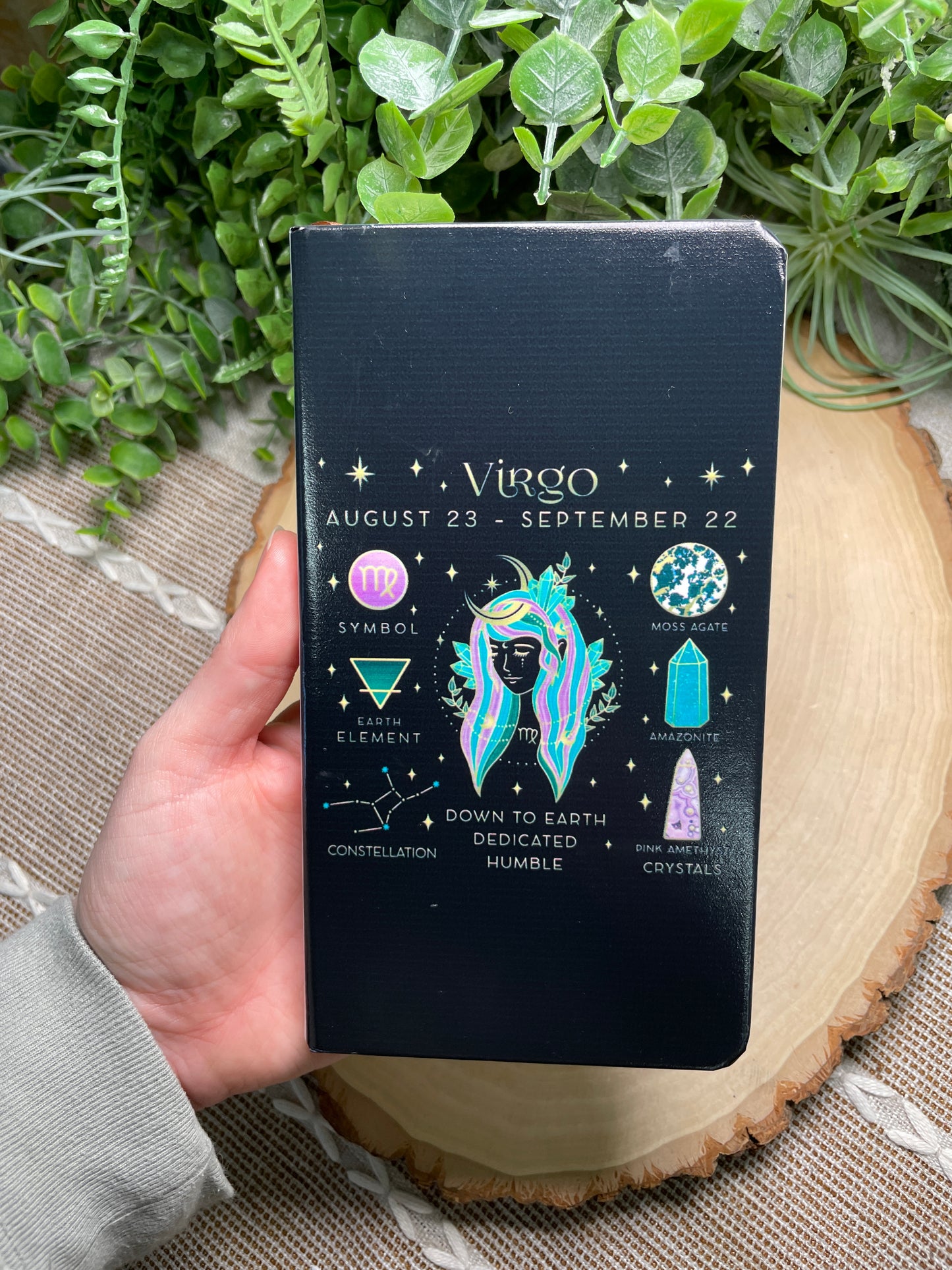 Zodiac Sign Notebook (all 12 signs available)