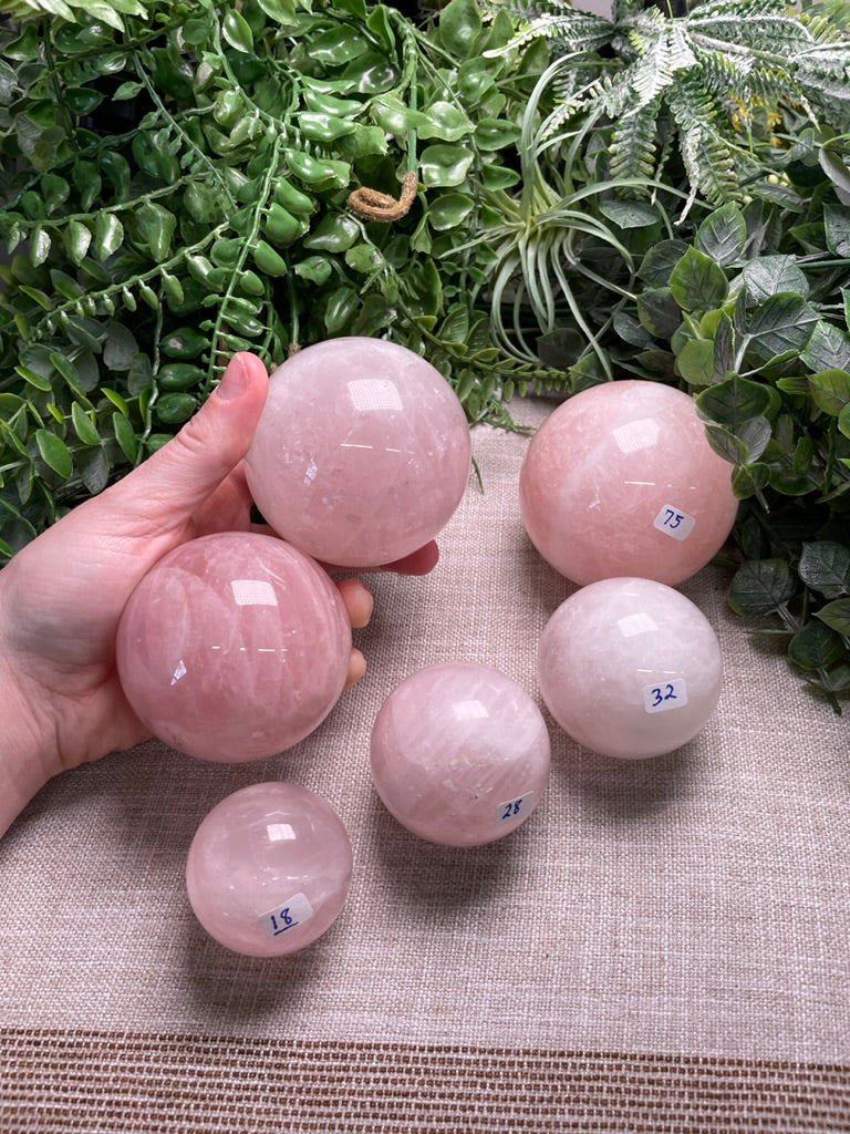 Rose Quartz Sphere