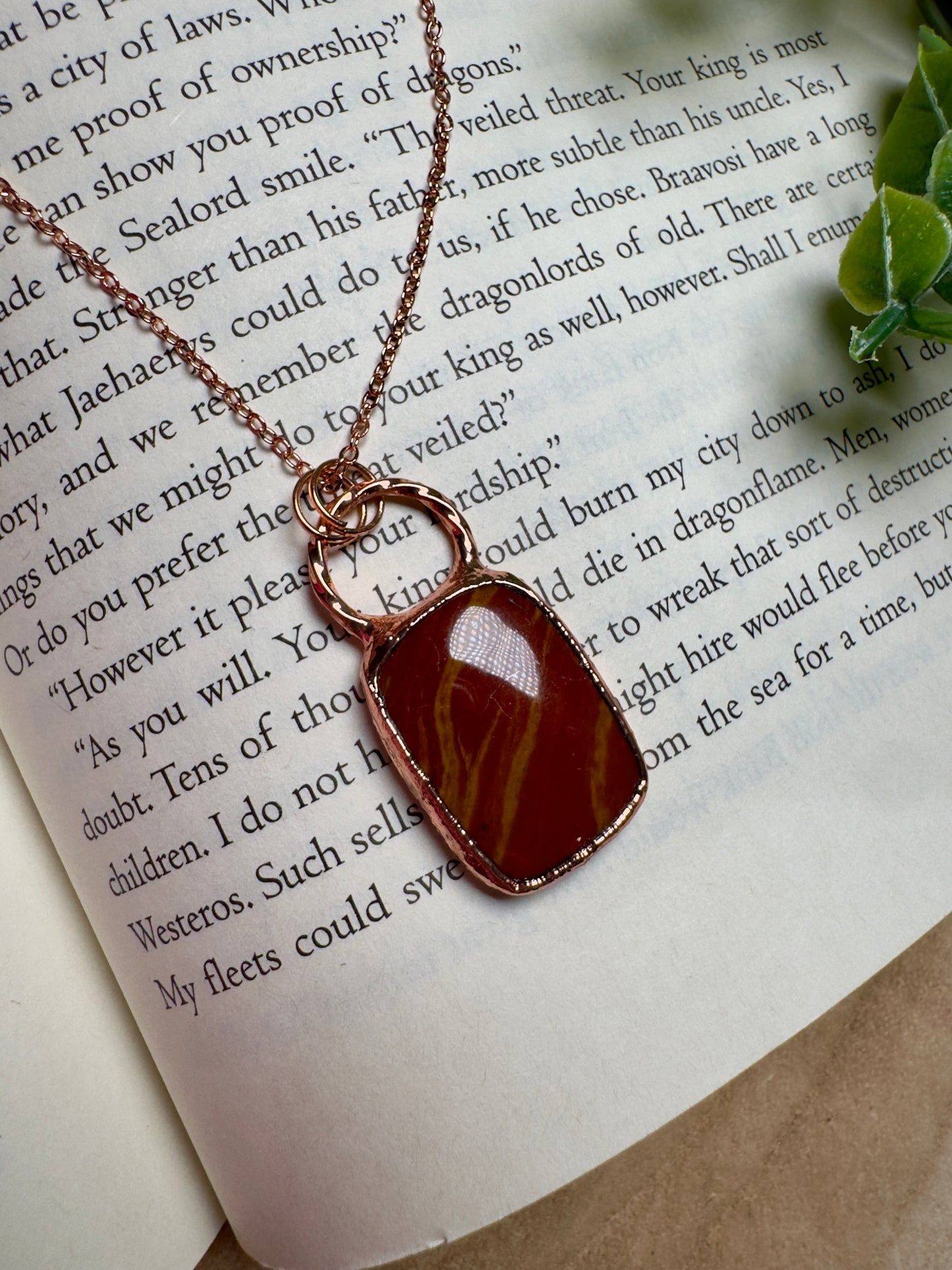 Red Jasper Necklace