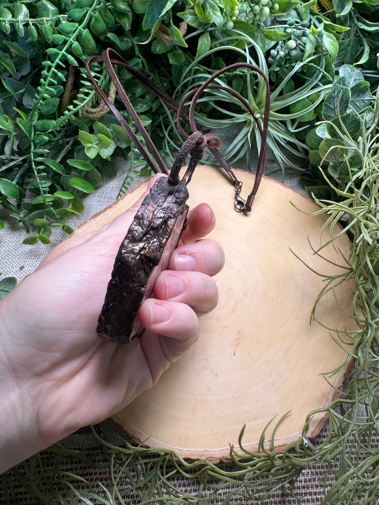 Chunky Lepidolite Necklace