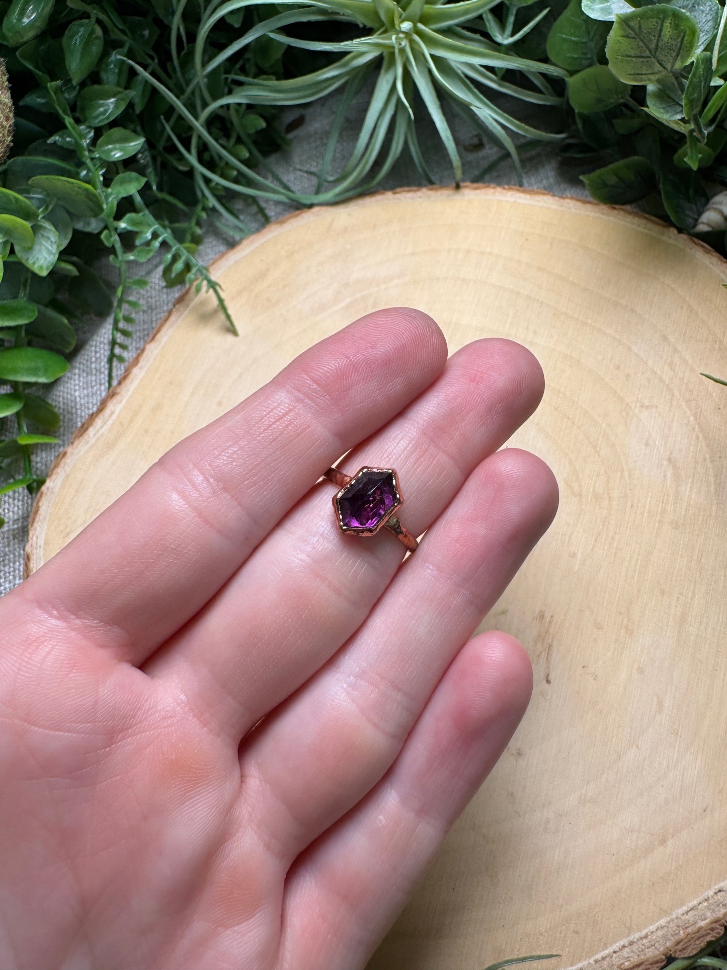 Amethyst Ring Size 5
