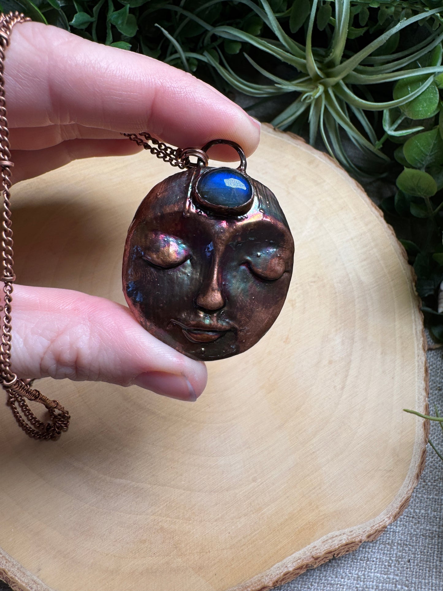 Cady- Labradorite Goddess Necklace