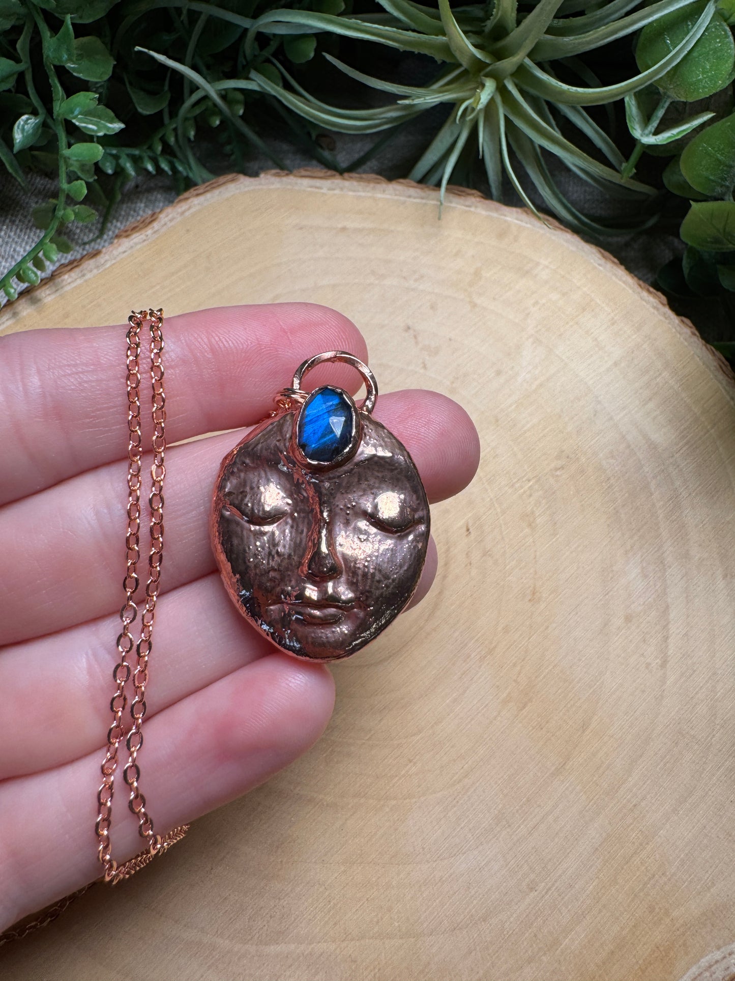 Bethany- Labradorite Goddess Necklace