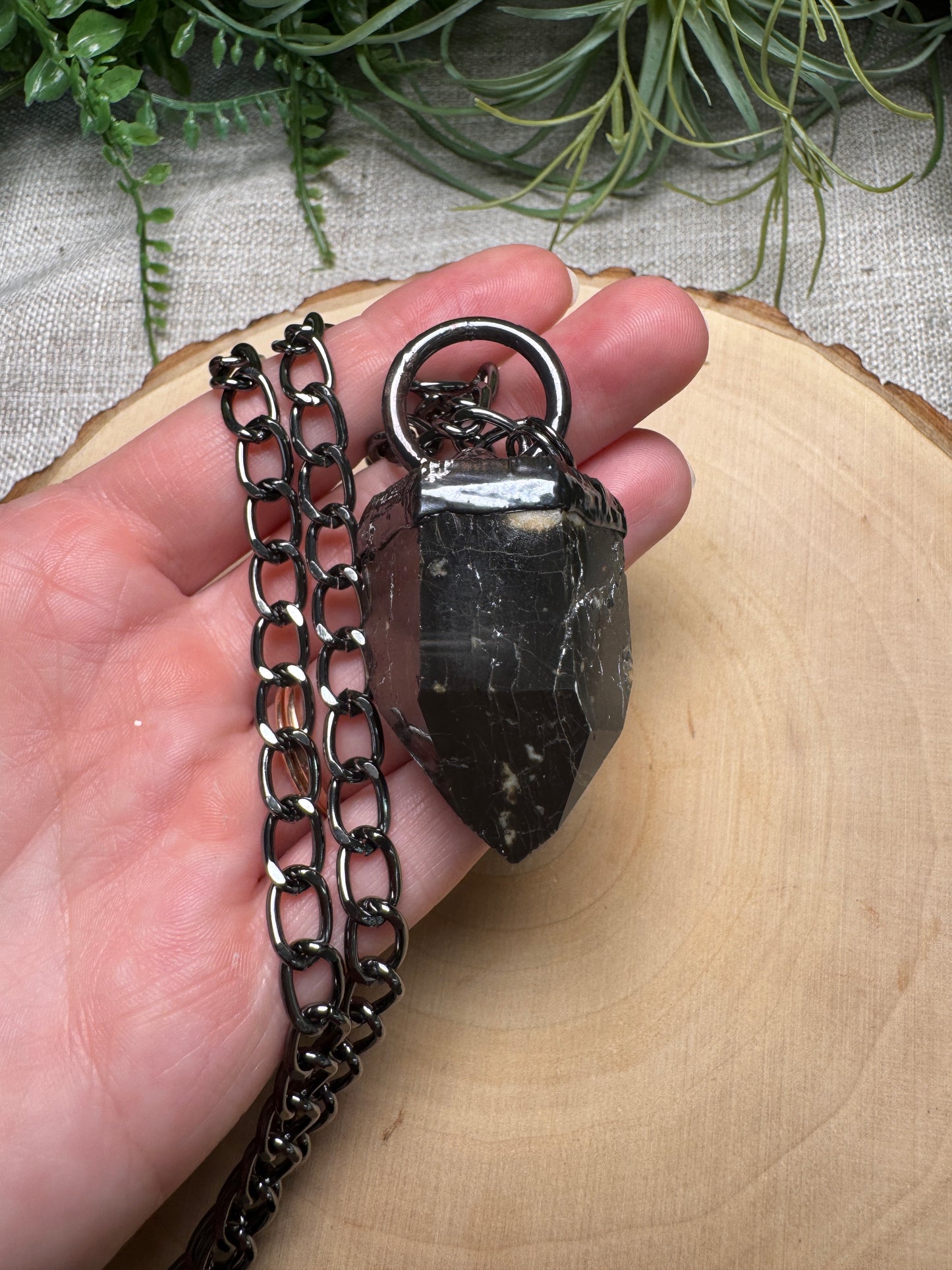 Black Tourmaline Necklace